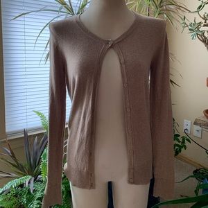 Target Beige button up sweater